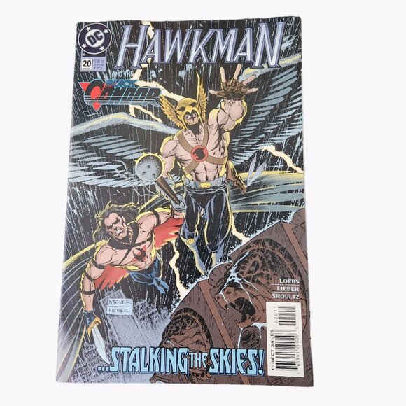 DC Comics Hawkman #20 Stalking The Skies 1995 Comic Book Bagged Boarded - Picture 1 of 3